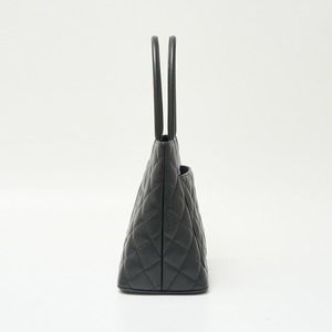 Chanel Tote Caviar Shoulder Bag Reprint Black Hand Skin